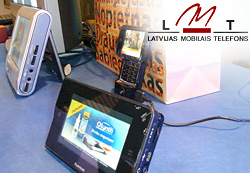LMT DVB-H izm��in�jumu demonstr�cija Hannu Pro klientu vakar�