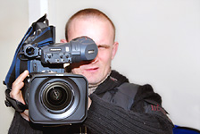 Studija AVE - pirm Latvij Panasonic DVCPRO HD kamera