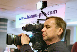 Customer's party movie in production