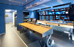 ERR HD OB VAN - main control room