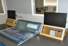 Equipment installation at new ETV3 studios