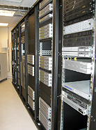 Latvian DVB-T/IPTV head-end - machine room