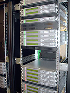 Latvian DVB-T/IPTV head-end - machine room