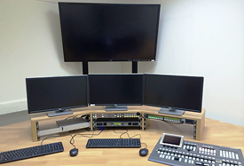 System installation at Jordan TV - control room