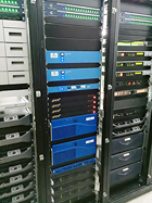 System installation at Jordan TV - machine room