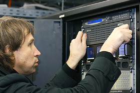 Lietuvos Rytas TV - equipment installation