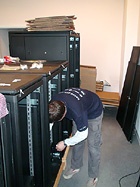 Component installation for LVRTC regional broadcast centres