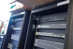 Component installation for LVRTC regional broadcast centres