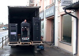 DVB-T equipment delivery