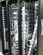 Equipment racks at test permises