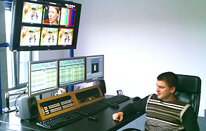 Playout control room