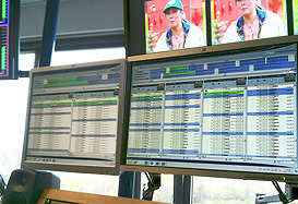Playout control room