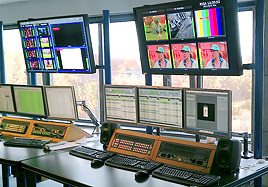 Playout control room