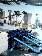 Equipment installation at TV3 Riga facility