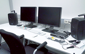 Equipment installation at TV3 Riga facility