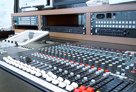 Equipment installation at TV3 Riga facility