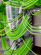 Equipment installation at TV3 Riga facility