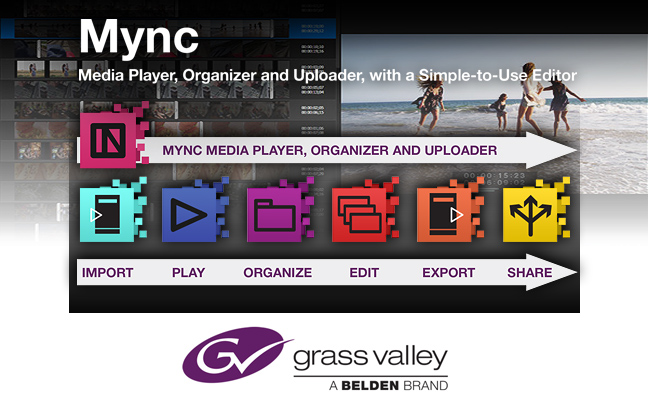 Grass Valley Mync - media organizer
