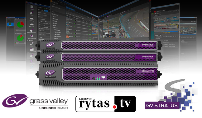 Lietuvos Rytas - GV Stratus news system upgrade