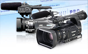 JVC GY-HM150 and Panasonic AG-HPX250