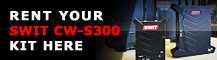Rent your SWIT CW-S300 with Hannu Pro