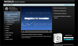 Grass Valley Canopus Edius 4 online training