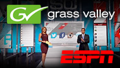 Grass Valley provides tools for ESPN and Ostankino
