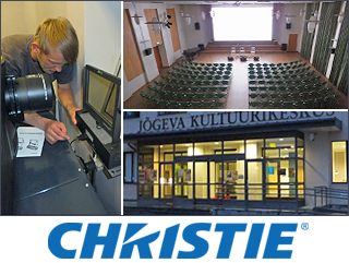 Christie CP2215 supplied to Jogeva culture centre