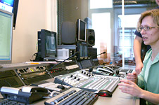 Lietuvos Rytas TV - news studio control room