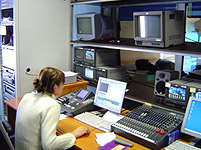 PBK news studio machine room