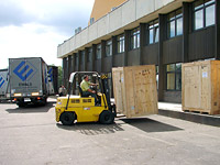 Delivery and installation in State TV tower