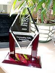 Grass Valley Platinum partner award