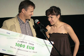 2 ANNAS 2008 - Baltijas filmu skates Pirmā balva