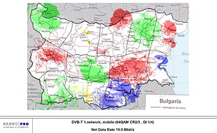 Bulgarian DVB-T network development project materials