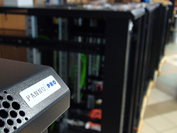 Racks have been prepared for installation