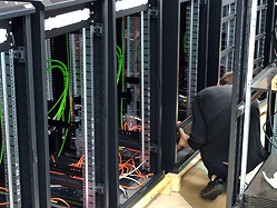 Racks have been prepared for installation