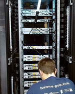 Bulgarian DVB-T headend racks are installed