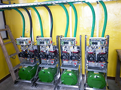 Broadcasting support systems installation in Ivanci