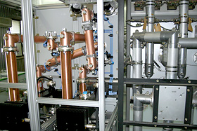 Combiner installation at Varna transmission centre