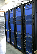 The installation of Thomson transmitters