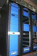 The installation of Thomson transmitters