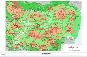 Bulgarian DVB-T network development project materials