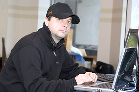 Vizrt representative Andrey Kolmogorov
