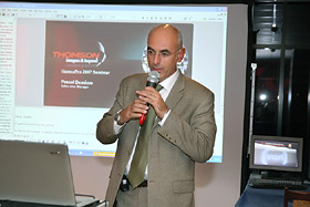 Thomson GV representative Pascal Dememe